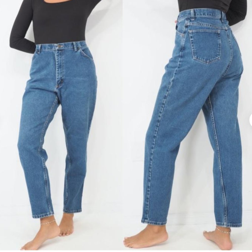 Lees Riders High Waist Moms Jeans Sz10
